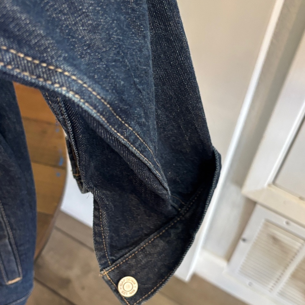 GAP Dark Blue Denim Jacket. XXL - Picture 5 of 9